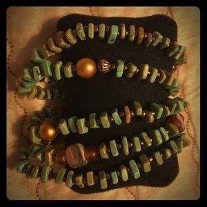 Silpada turquoise bracelets